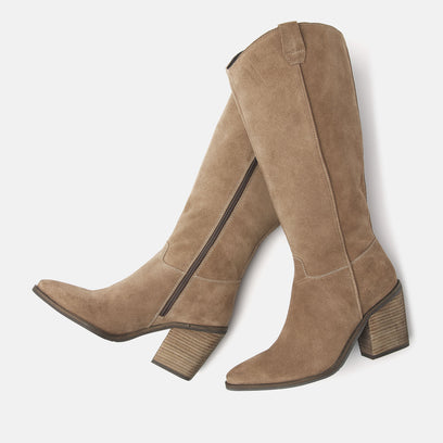 Women's Boots 53.597 Taupe