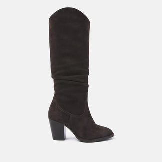 Women's High Boots 57.318 Dark Brown