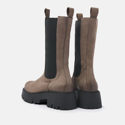 Women's Chelsea Boots 67.053 Taupe