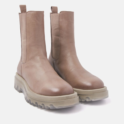 Women's Chelsea Boots 67.071 Taupe
