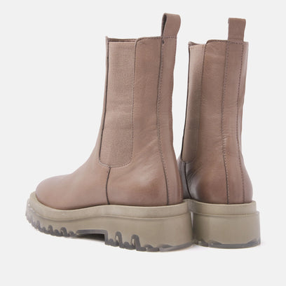 Women's Chelsea Boots 67.071 Taupe
