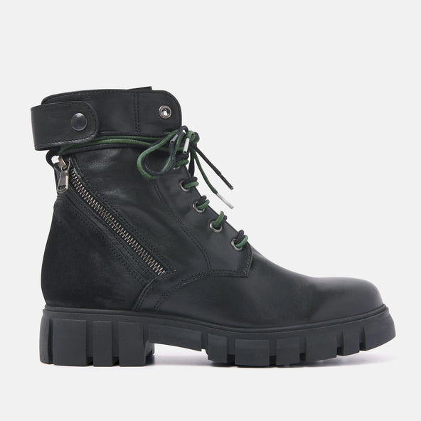 Women's Lace-up Boots 74.469 Black