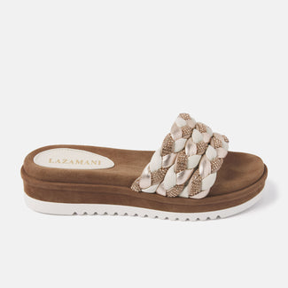 Women's Slippers 75.302 Off-White