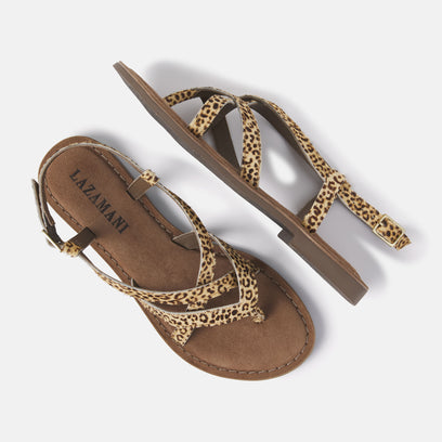 Women's Sandals 75.311 Leopard