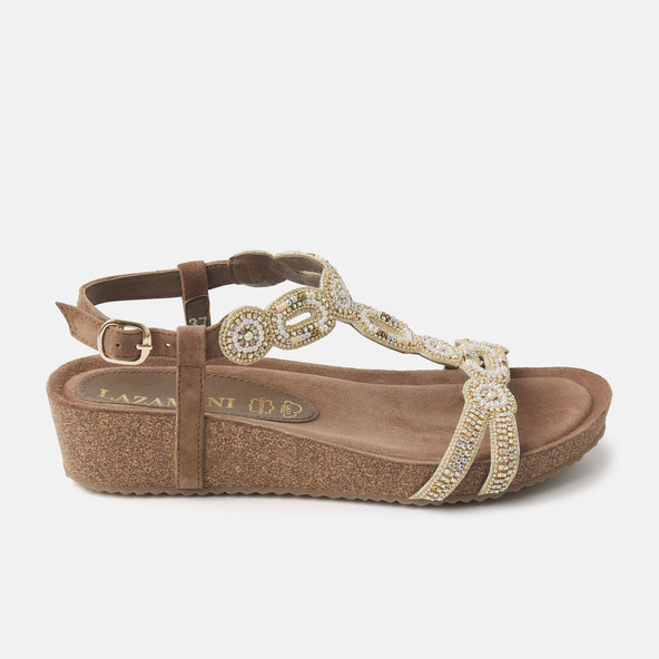 Women's Sandals 75.354 Beige