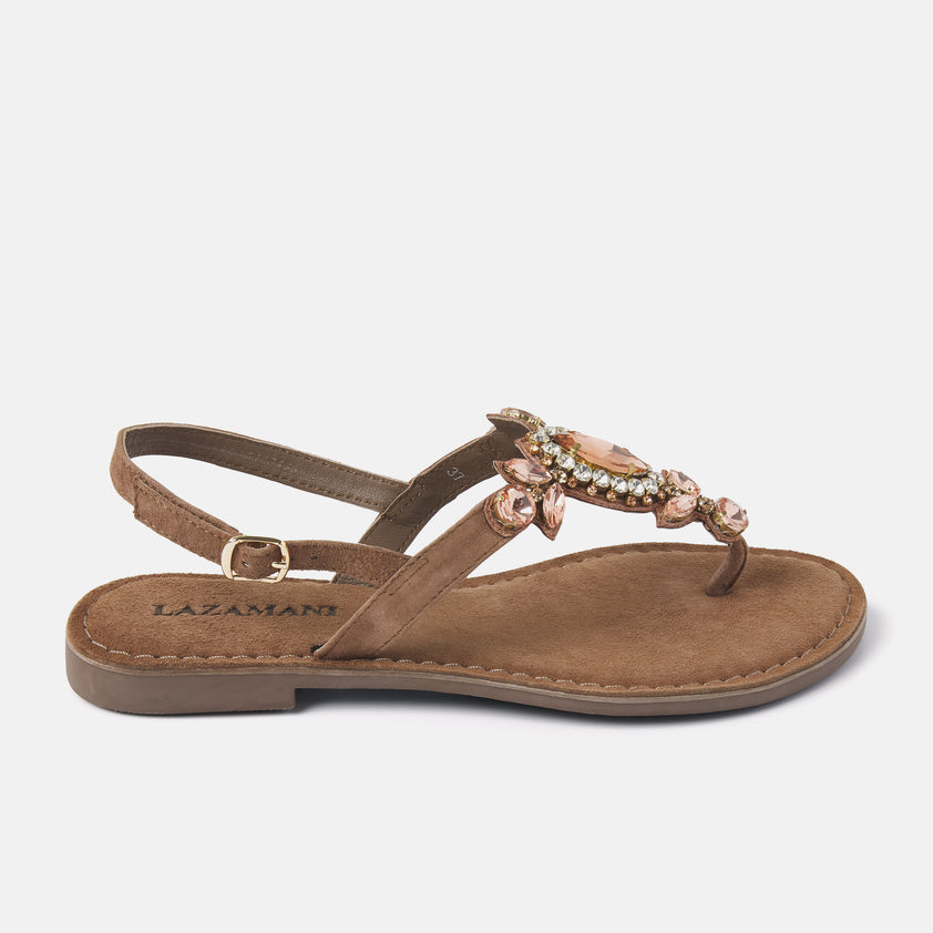 Women's Sandals 75.357 Taupe