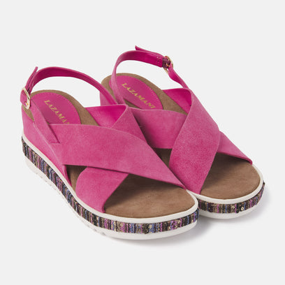 Women's Sandals 75.370 Fuxia