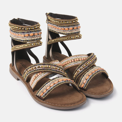 Women's Sandals 75.393 Brown