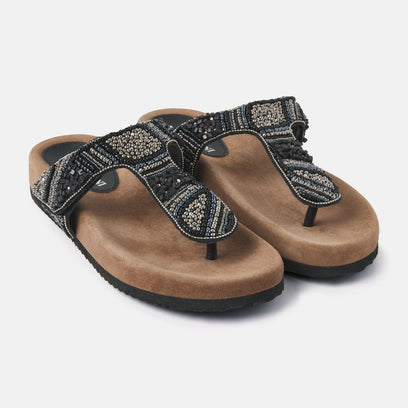 Women's Slippers 75.397 Black
