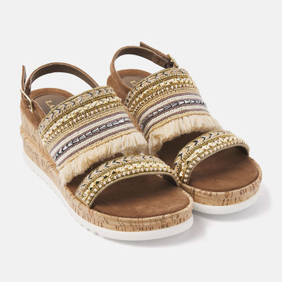 Women's Sandals 75.399 Taupe
