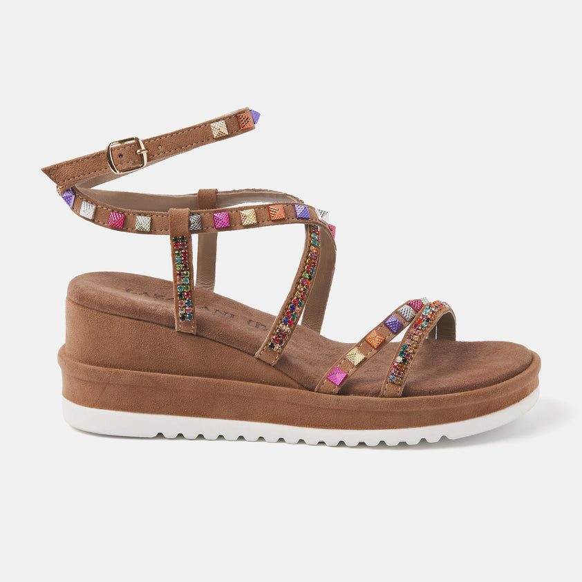 Women's Sandals 75.408 Taupe