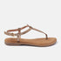 Clara Women's Leather Sandals Copper
