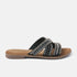 Marlin Women's Leather Slippers Black