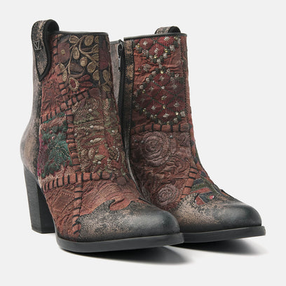 Women's Ankle Boots 85.605 Bronze