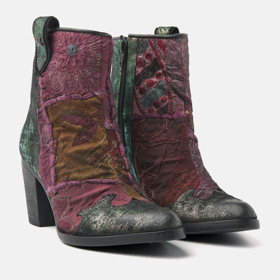 Women's Ankle Boots 85.605 Purple-Disco