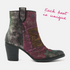 Women's Ankle Boots 85.605 Purple-Disco