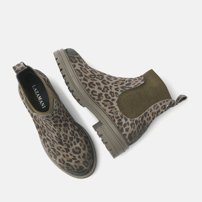Women's Chelsea Boots 85.611 Leopard