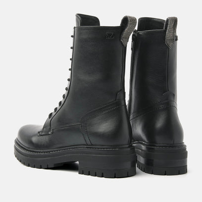 Women's Lace-up boots 85.629 Black
