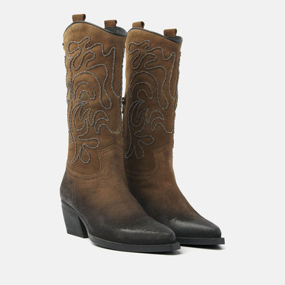 Women's Boots 85.633 Cognac