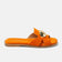 Zola Women's Suede Slippers Orange