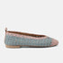 Brisa Women's Ballerinas Leather Aqua