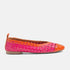 Brisa Women's Ballerinas Leather Fuxia
