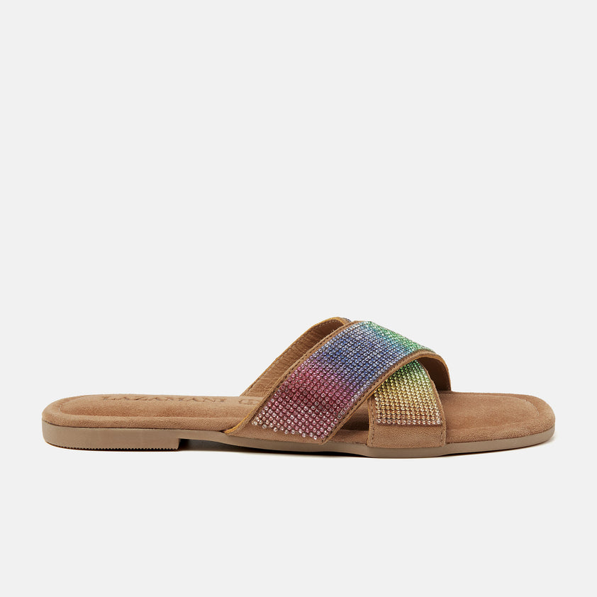 Lexi Women's Suede Slippers Multi