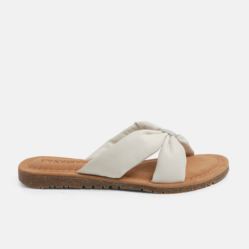 Edita Women's Slippers Leather White