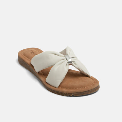 Edita Women's Slippers Leather White