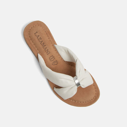 Edita Women's Slippers Leather White