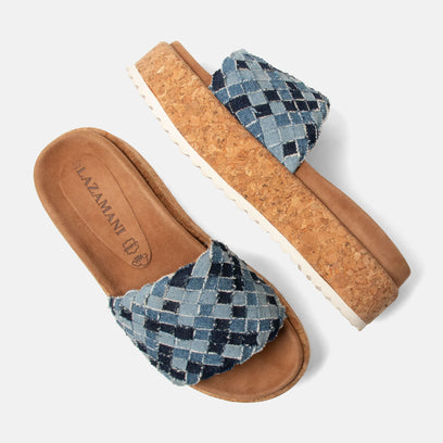 Fe Women's Slippers Denim