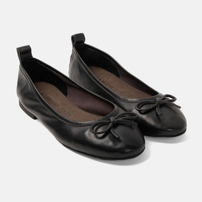 Josefina Women's Ballerinas Leather Black