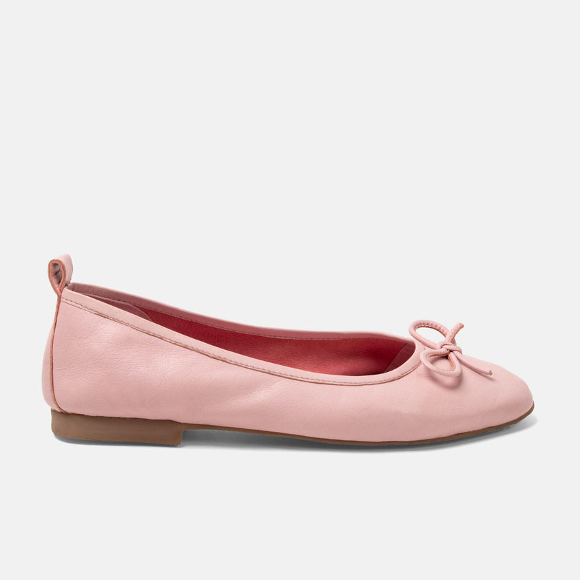 Josefina Women's Ballerinas Leather Rose