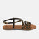 Tova Women's Leather Sandals Black