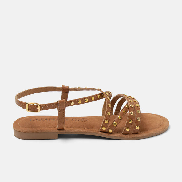 Tova Women's Leather Sandals Tan