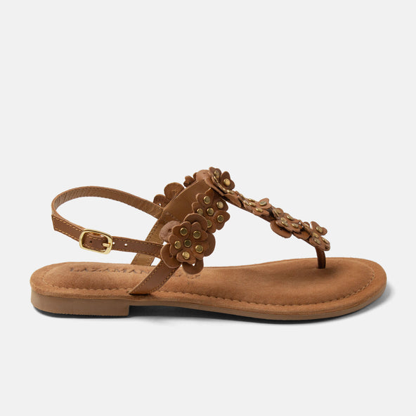 Pippa Women's Leather Sandals Tan