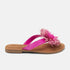 Roza Women's Leather Slippers Pink