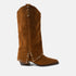 Jane Women's Suede Boots Cognac