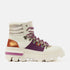 Vere Women's Leather Hiking Boots Purple