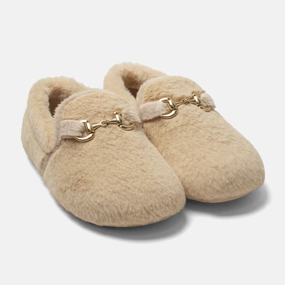 Floor Women's Slippers Beige