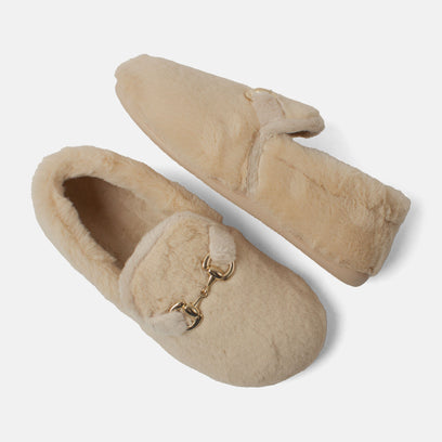 Floor Women's Slippers Beige