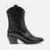 Lu Women's Leather Cowboy Boots Black