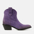 Gigi Women's Suede Ankle Boots Lavender