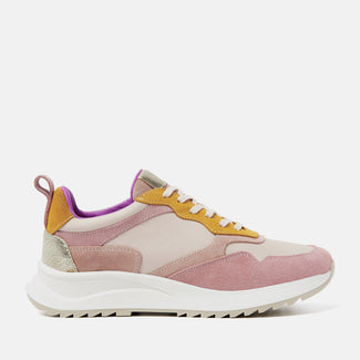 Valencia Women's Leather Sneakers Rose