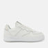 Barcelona Women's Leather Sneakers Silver