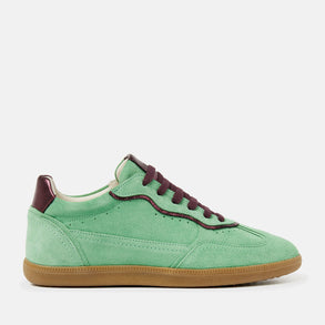 San Sebastian Suede Women's Sneakers Green