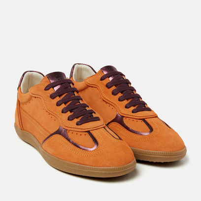 San Sebastian Suede Women's Sneakers Orange