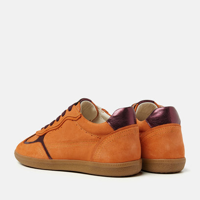 San Sebastian Suede Women's Sneakers Orange