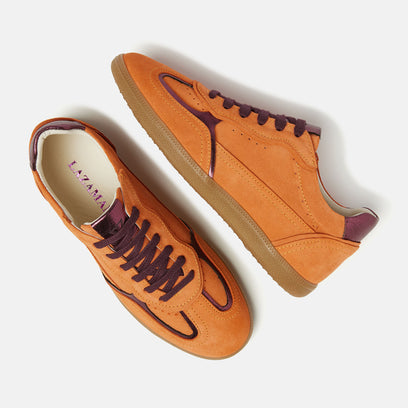 San Sebastian Suede Women's Sneakers Orange