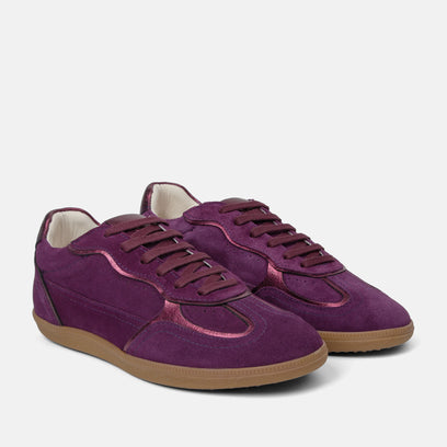 San Sebastian Suede Women's Sneakers Purple